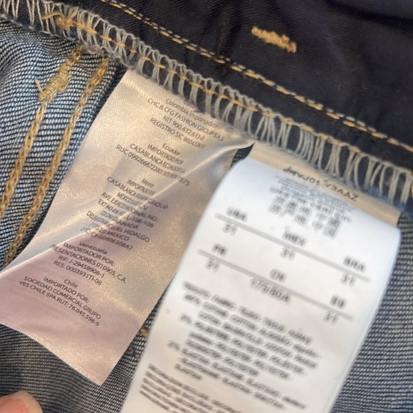 Armani Exchange Super Skinny Blue Jeans - Size 31R - Picture 11 of 11